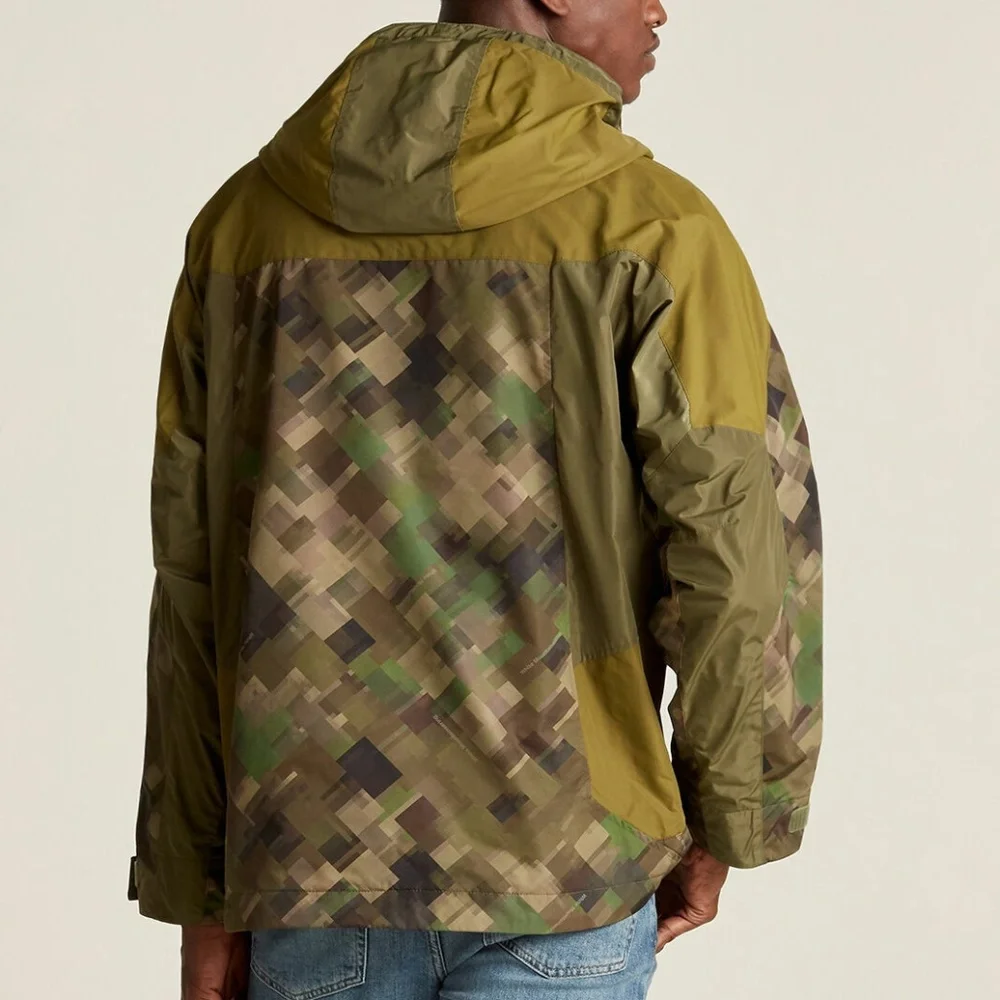 NWT White Mountaineering Jacket Khaki Green Hooded Parka